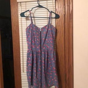Zip up dress